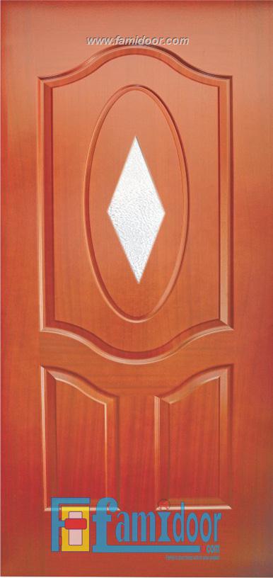 Cửa gỗ HDF VENEER 3G1-XOAN ĐÀO tại Showroom Famidoor 0828.400.400