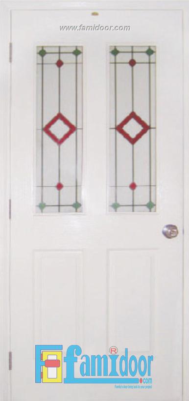 Cửa gỗ HDF MDF.4G2-C1 ở Showroom Famidoor 0824.400.400