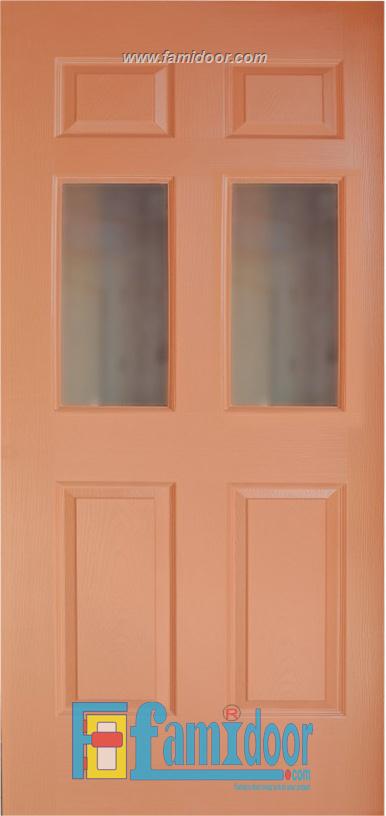 Cửa gỗ HDF MDF.6G2-C10 ở Showroom Famidoor 0824.400.400