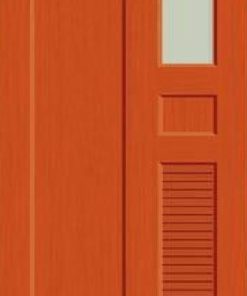 Cửa nhựa vân in fmd 01 tại Showroom Famidoor được làm từ những hạt nhựa cao cấp