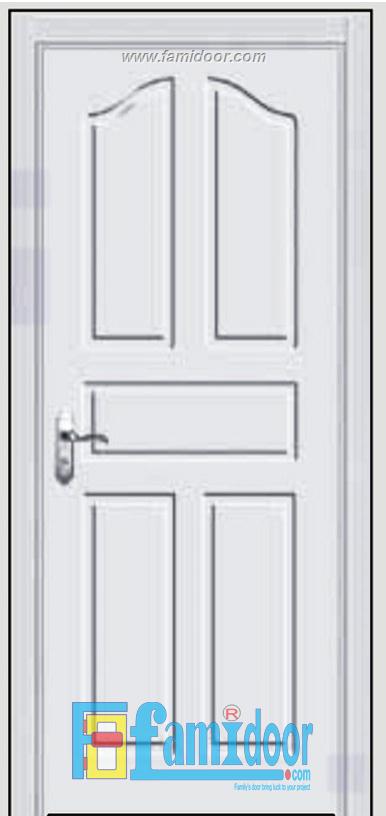 Cửa gỗ cao cấp PVC 1068 ở Showroom Famidoor 0886.500.500
