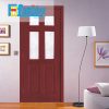 Cửa gỗ HDF MDF.6G4-C12 ở Showroom Famidoor có tính ổn định và mật độ gỗ mịn.