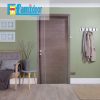 Cửa gỗ MDF MELAMINE M1R2 tại Showroom Famidoor có tính năng ưu việt là dễ định hình hoa văn cho mọi sản phẩm phức tạp.