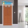 Cửa nhựa giả gỗ MB46 ở Showroom Famidoor được làm từ bột gỗ và bột nhựa kèm với keo đặc biệt ép nén ở áp suất cao và nhiệt độ cao tạo nên thanh nhựa cứng cáp, chịu lực tốt, chống thấm nước, chống mối mọt.