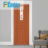 Cửa nhựa giả gỗ MB56 ở Showroom Famidoor được làm từ bột gỗ và bột nhựa kèm với keo đặc biệt ép nén ở áp suất cao và nhiệt độ cao tạo nên thanh nhựa cứng cáp, chịu lực tốt, chống thấm nước, chống mối mọt.
