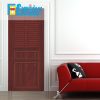 Cửa nhựa Đài Loan YB-19 ở Showroom Famidoor làm bằng những hạt nhựa nguyên sinh cao cấp nhập khẩu từ các nước tiên tiến.