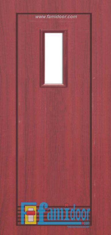 Cửa nhựa gỗ SUNGYU SYA 457 ở Showroom Famidoor 0886.500.500