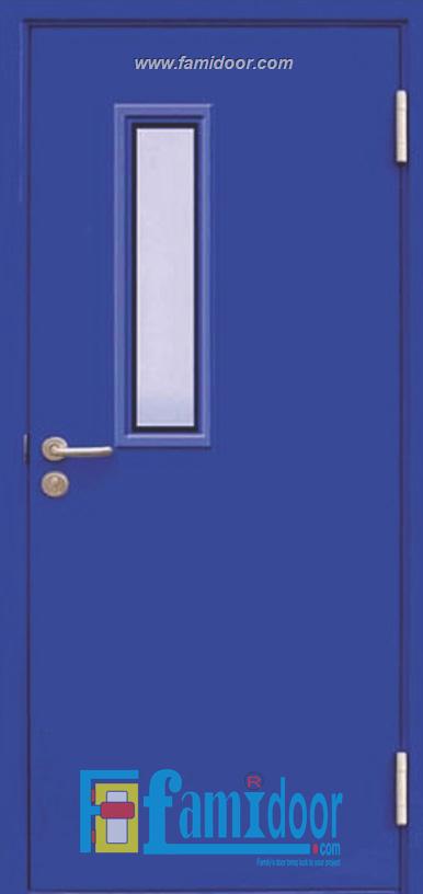 Cửa thép chống cháy TCC-P1G1AB Showroom Famidoor 0828.400.400