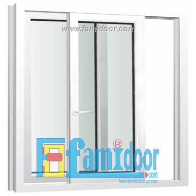 Cửa nhựa lõi thép FMD-UW05 ở Showroom Famidoor 0886.500.500