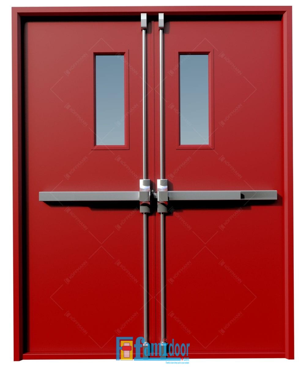 lợi ích của cửa thép chống cháy 2 cánh