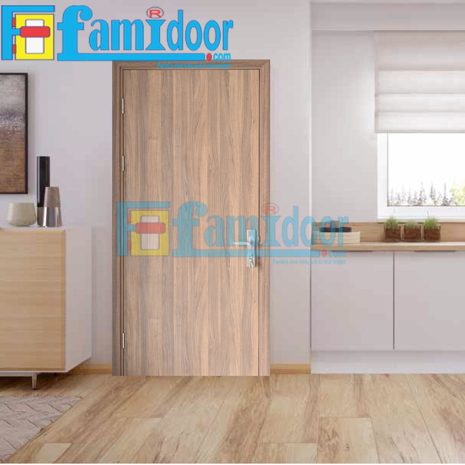 CỬA GỖ MDF.VP1-ASH