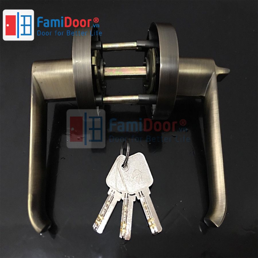 KHÓA CỬA ĐẠI SẢNH TRÒN GẠT SG-J02 REU