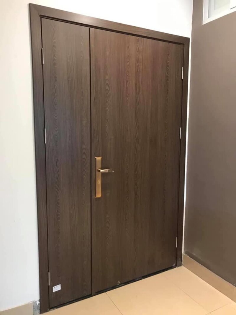 Các mẫu cửa nhựa giả gỗ phổ biến được yêu thích nhất 2