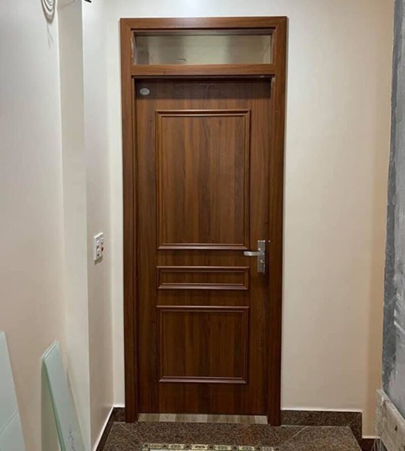 Các mẫu cửa nhựa giả gỗ phổ biến được yêu thích nhất 4
