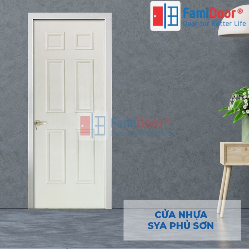 Cửa nhựa giả vân gỗ composite chất lượng