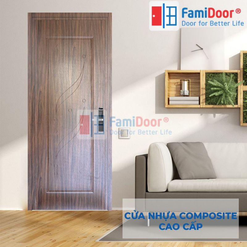 Cửa nhựa vân gỗ Đài Loan cao cấp