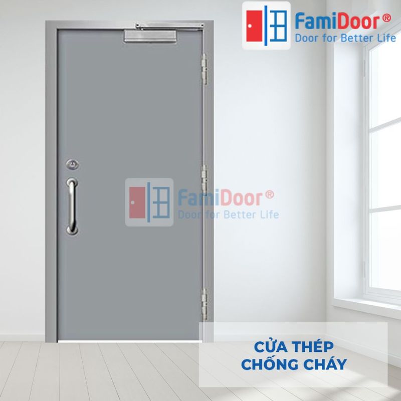 Cửa chống cháy Đồng Nai có nhiều ưu điểm 