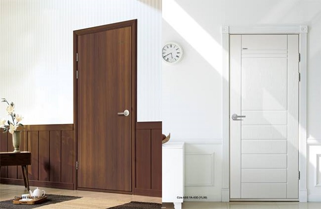 Cửa ABS hiện đại và có tính thẩm mỹ cao