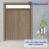 Cửa gỗ công nghiệp MDF Laminate 2P1R10s FIX