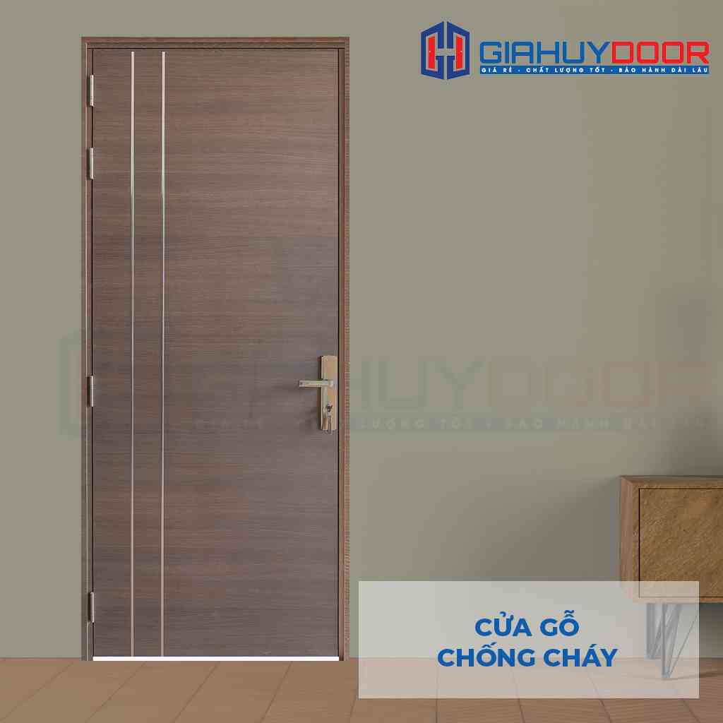 Cửa gỗ chống cháy GCC MDF Laminate P1R2