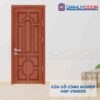 Cửa gỗ công nghiệp HDF Veneer 018 teak (1)