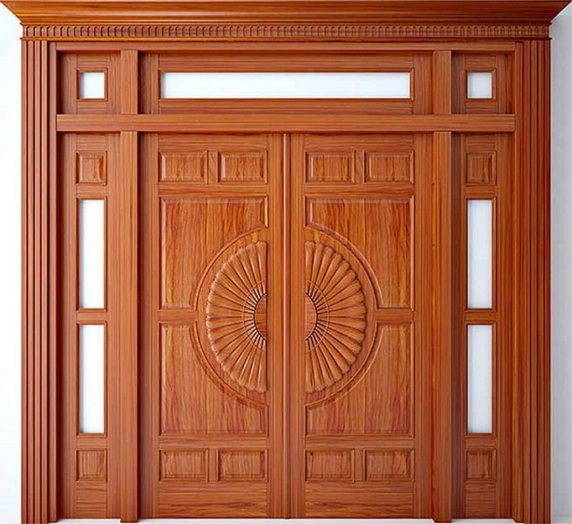 Cửa gỗ tự nhiên có giá đắt hơn cửa gỗ công nghiệp