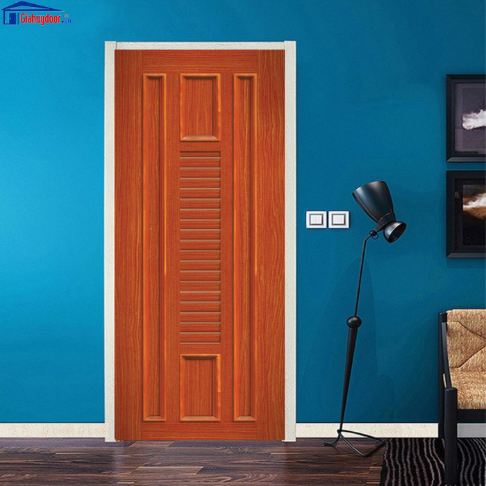 SGD NG-O21 Cửa nhựa gỗ ghép thanh GHD NG-O21