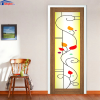Cửa nhựa gỗ ghép thanh GHDNG-Y80 - Cấu tạo cửa nhựa giả gỗ