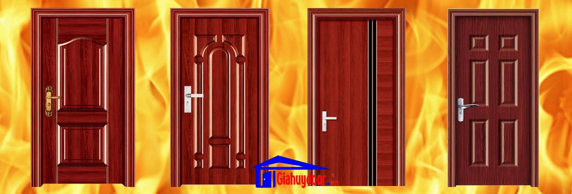   Cửa thép vân gỗ tại hồ chí minh