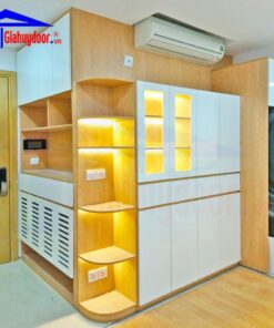 NỘI THẤT TỦ GỖ KỆ GỖ 34