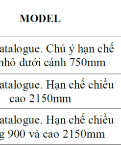 Bảng báo giá cửa nhựa Đài Loan