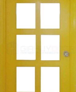 Cửa gỗ công nghiệp MDF Veneer P1G9 mau vang