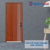 Cửa gỗ công nghiệp MDF Veneer P1R2 Cam xe