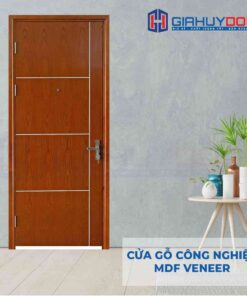 Cửa gỗ công nghiệp MDF Veneer P1R4b-cam xe
