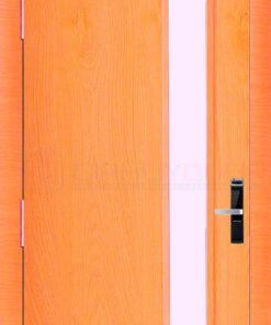 Cửa gỗ nhà vệ sinh MDF veneer P1GL Xoan dao