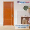 Cửa gỗ công nghiệp MDF Veneer P1R4-xoan dao