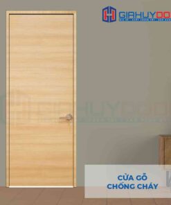 Cửa gỗ chống cháy GCC MDF Laminate van ngang