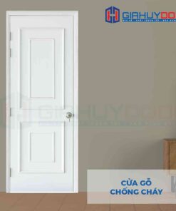 Cửa gỗ chống cháy GCC MDF O4-C1 phao chi