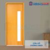 Cửa gỗ chống cháy GCC MDF Veneer P1G1 soi