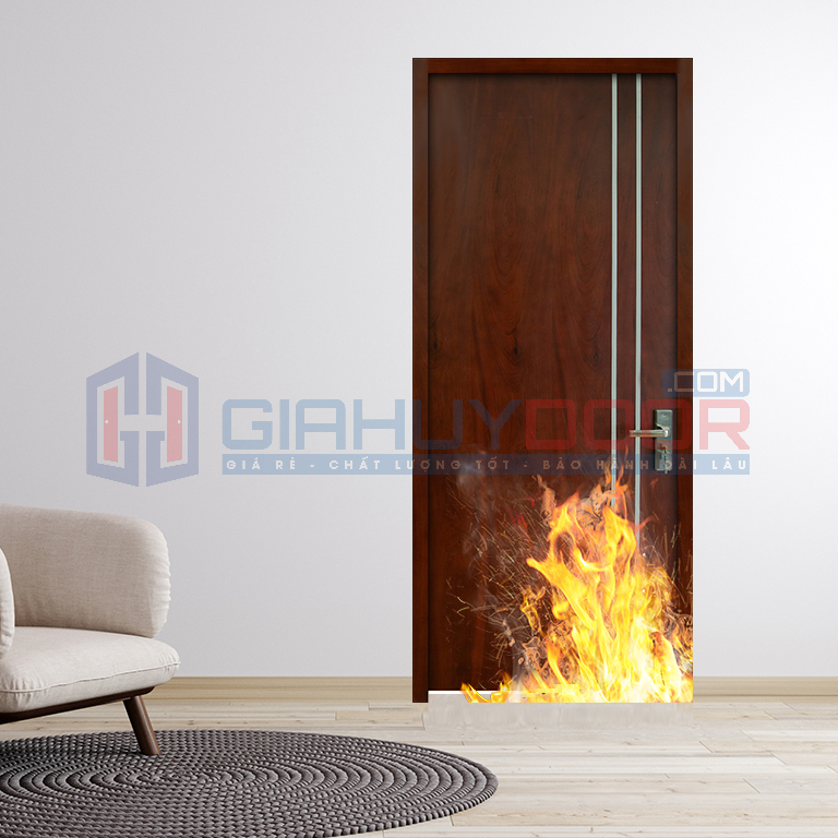 Mẫu 17: Cửa gỗ thoát hiểm Mẫu 17: Cửa gỗ thoát hiểm