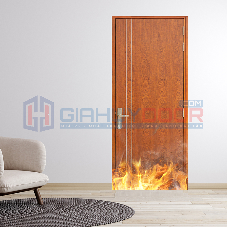 Mẫu 16: Cửa gỗ thoát hiểm Mẫu 16: Cửa gỗ thoát hiểm