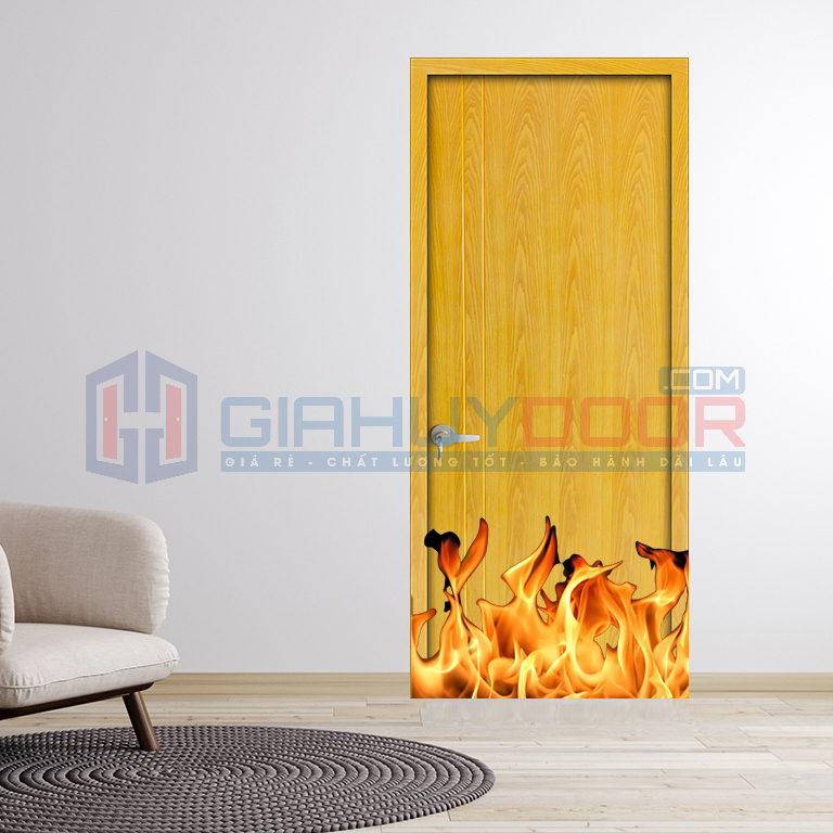 Mẫu 18: Cửa gỗ thoát hiểm Mẫu 18: Cửa gỗ thoát hiểm