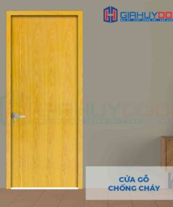Cửa gỗ chống cháy GCC MDF Veneer P1R2 ash