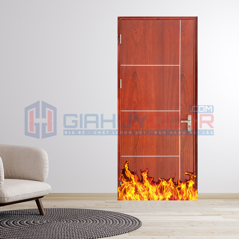 Mẫu 15: Cửa gỗ thoát hiểm Mẫu 15: Cửa gỗ thoát hiểm