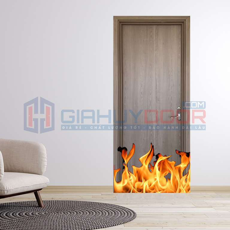 Mẫu 13: Cửa gỗ thoát hiểm Mẫu 13: Cửa gỗ thoát hiểm