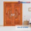 Cửa gỗ tự nhiên 2 canh go do