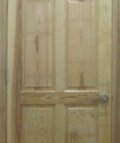 Cửa gỗ tự nhiên 6A soi