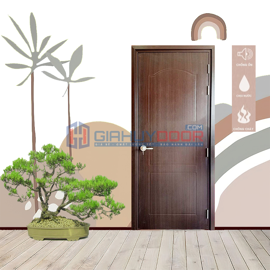 Cửa nhựa giả gỗ composite Bảng giá cửa nhựa gỗ composite mới nhất
