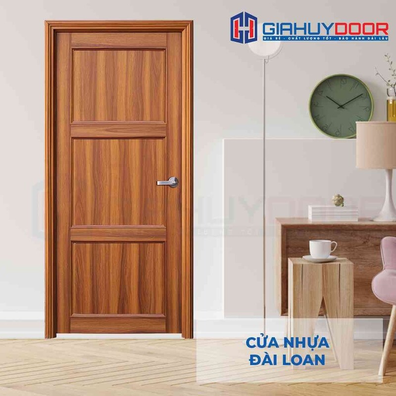 Cửa nhựa gỗ ghép thanh