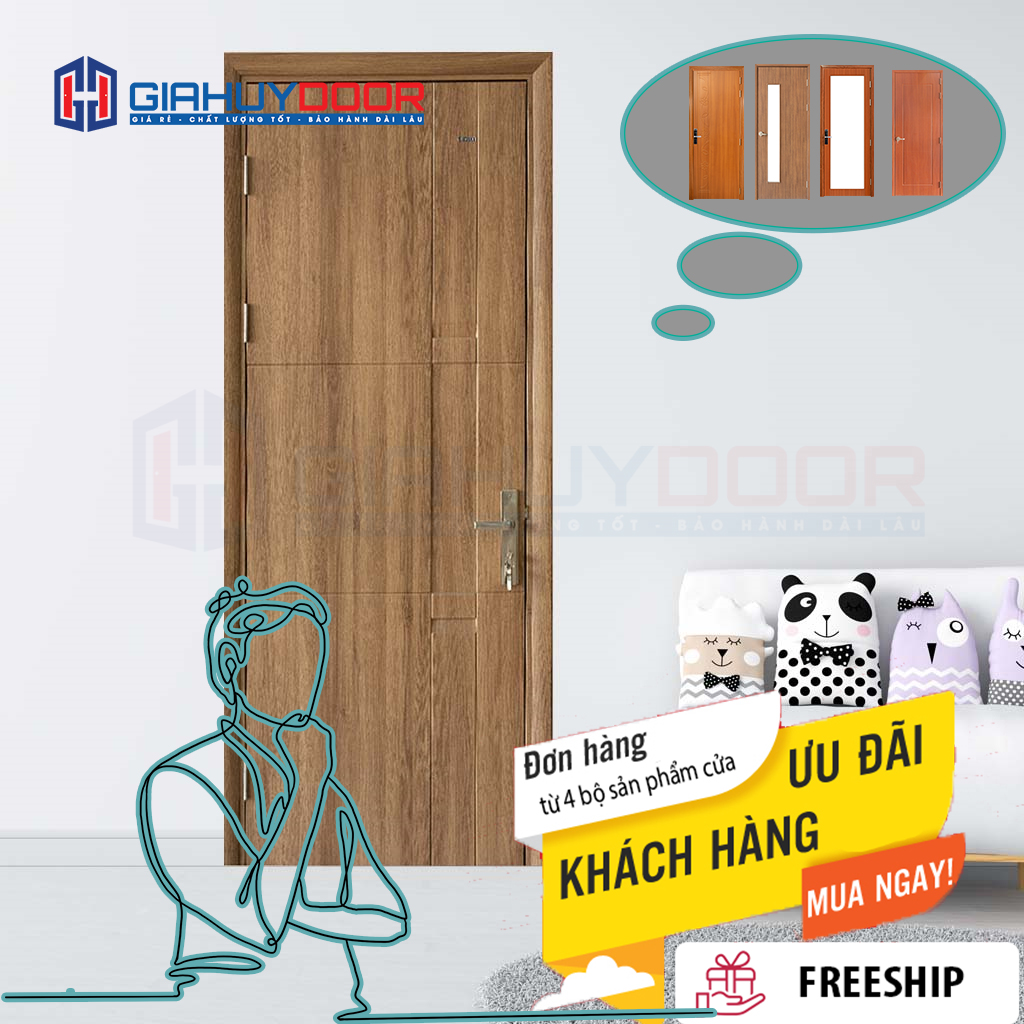 CỬA NHỰA CAO CẤP HÀN QUỐC - GIÁ CHỈ TỪ 2.850.000 VNĐ